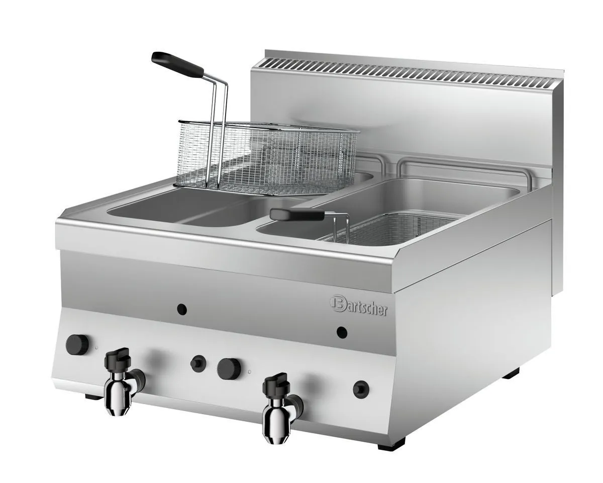 Gasfritteuse - Serie 650 - 2 x 8 L