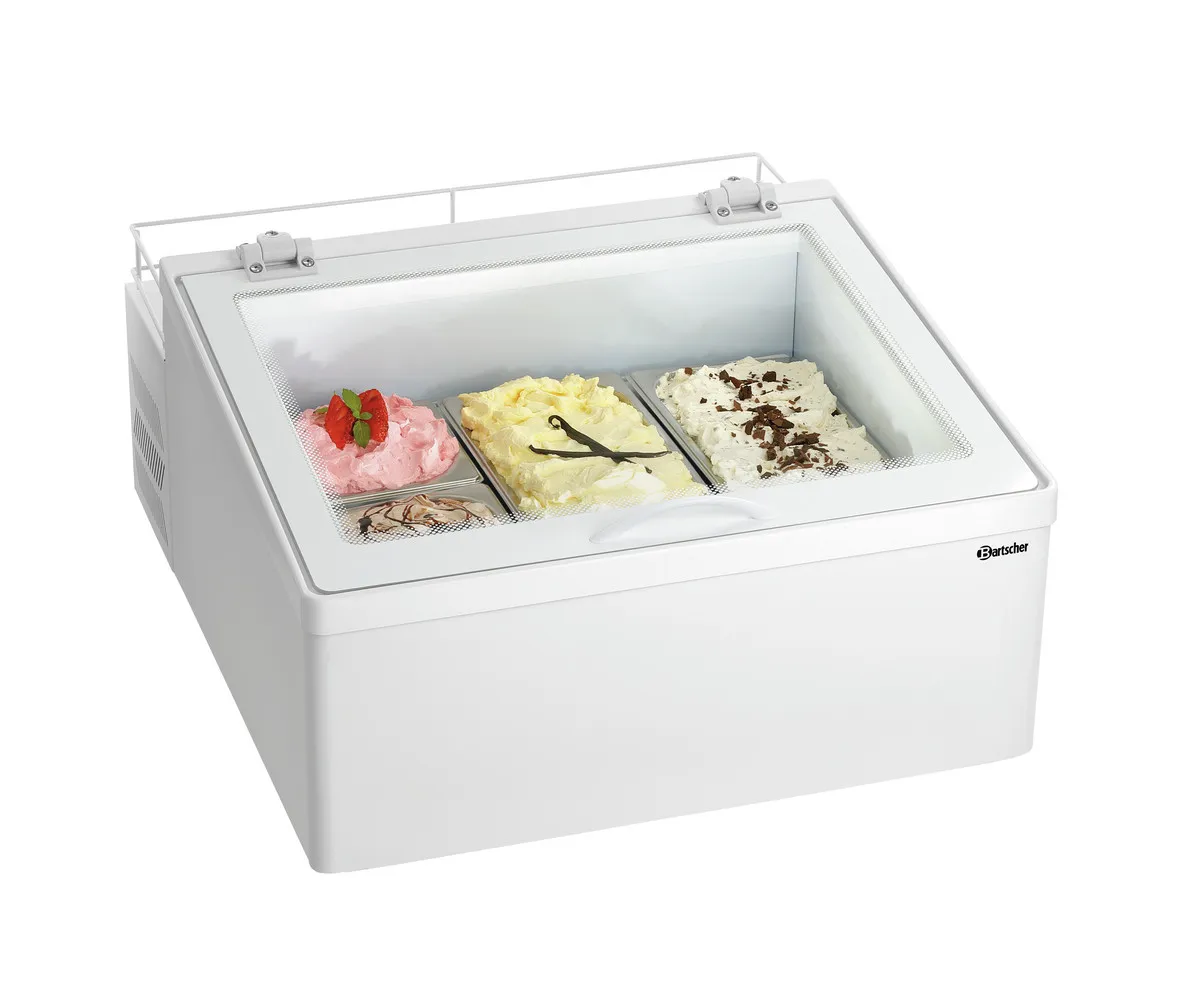 Eisvitrine zum Aufstellen - 3 x 5 L