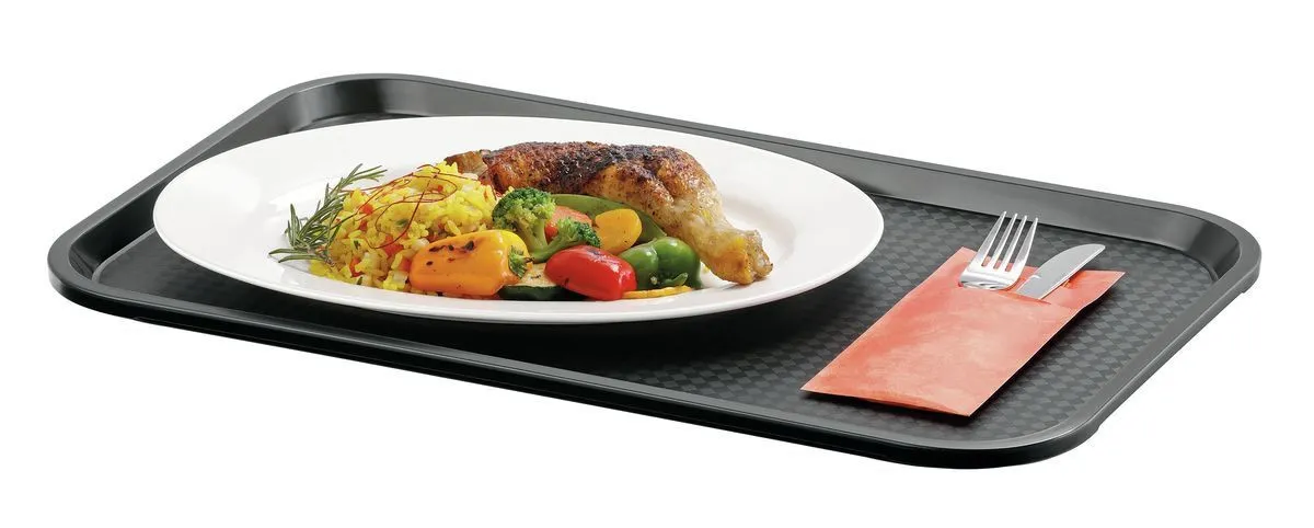 Serviertablett GN 1/1 - Schwarz