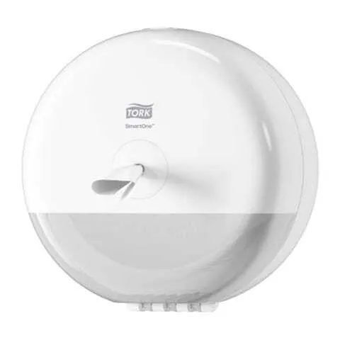 Mini Toilettenpapierrollen-Spender Weiß - Tork SmartOne®