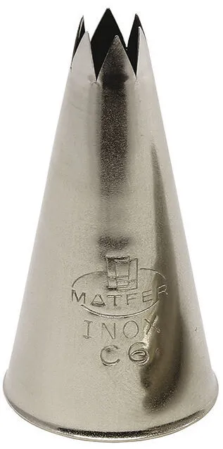 Geriffelte Edelstahlhülse - D7 Zähne - ⌀ 11 mm - Satz von 2