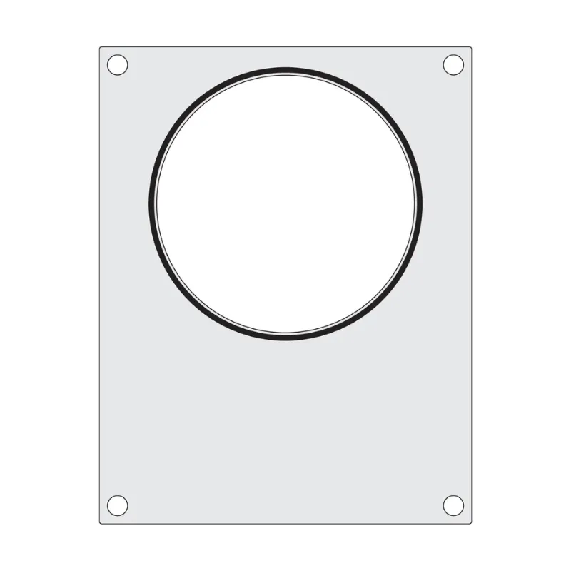 Versiegelungsmatrix für manuelle Versiegelungsmaschine - 1 runde Kammer