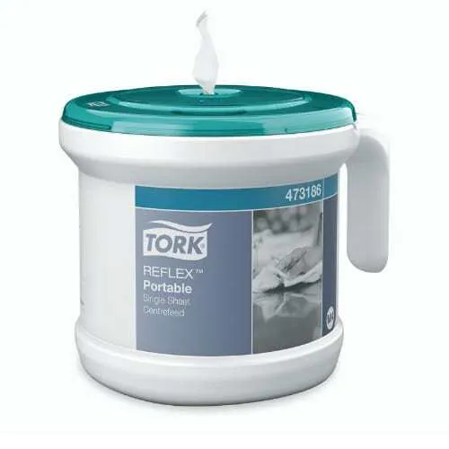Tragbarer Spender mit zentralem Abrollsystem - Tork Reflex™