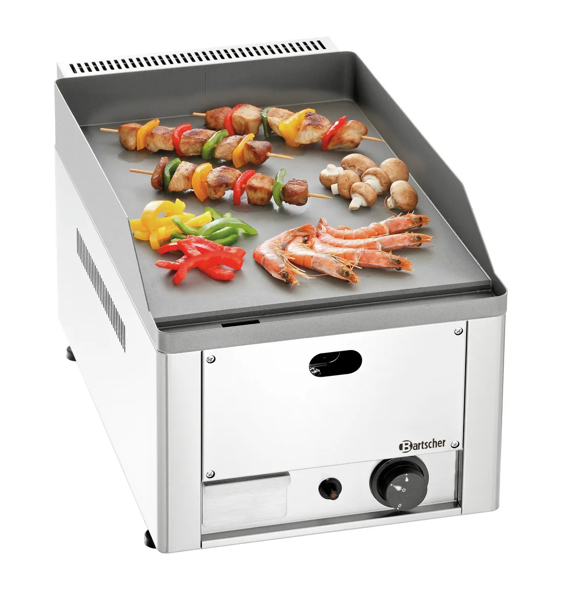 Professionelle Gasgrillplatte - Kleines Modell - Generalüberholt
