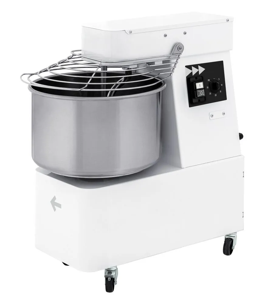 Spiralknetmaschine mit festem Kessel - 22 L