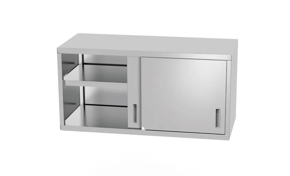 Geschweißter Wandschrank mit Schiebetüren - 800 x 300 mm