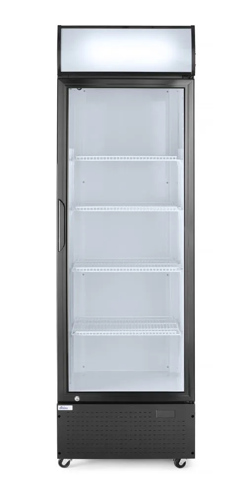 Kühlschrank mit Vordach - 1 Glastür