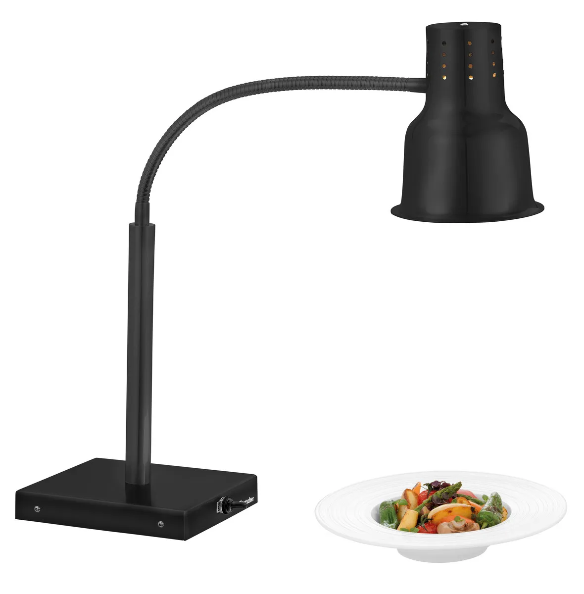 Schwarze Wärmelampe - 250 W