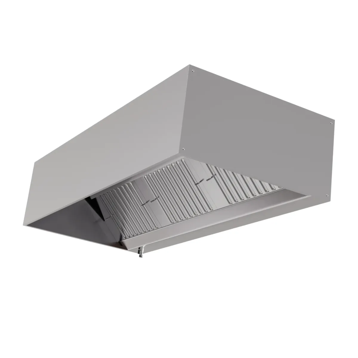 Würfelhaube Tiefe 900 mit LED und ohne Motor - Länge 4800