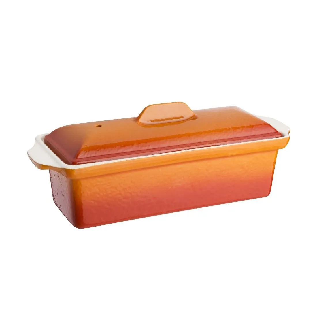 Terrine Orange - 1,7L - Wiederaufbereitet