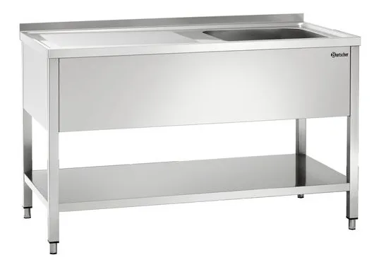 Tauchwaschbecken 1 Becken 50x50 - L 1400
