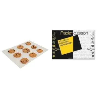 Umweltfreundliche Backpapierblätter 400 x 600 mm - Packung mit 500