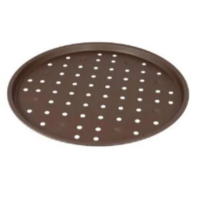 Pizzablech mit Löchern und Füßen - Ø 330 mm