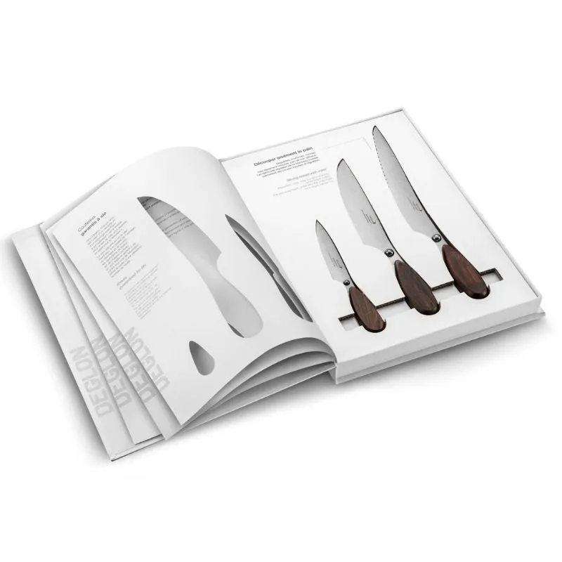 Set Buch 3 Messer