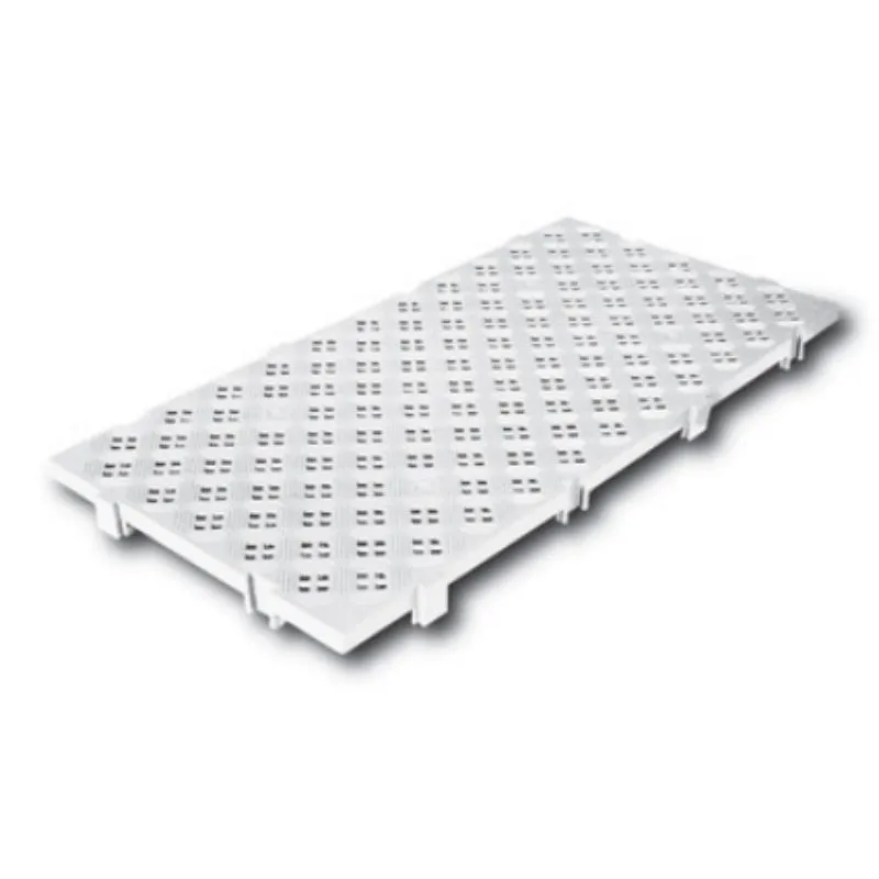 Caillebotis 100 x 50 cm - Clipsable - Blanc