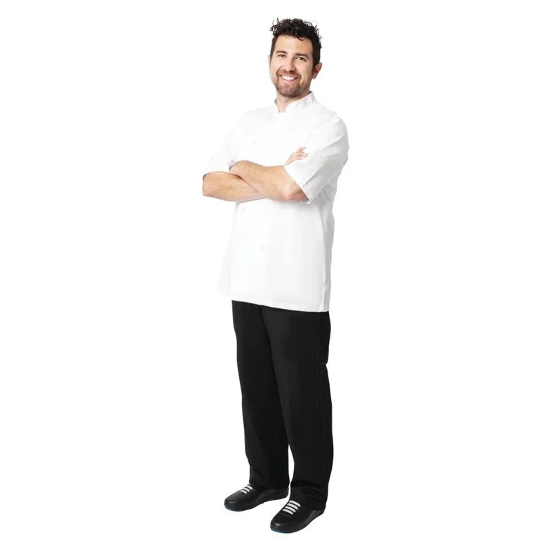 Veste de Cuisine Mixte Blanche Volnay - Taille XL