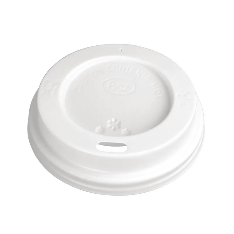 Couvercle Recyclable Pour Gobelet Boissons Chaudes 230 Ml - Lot De 50