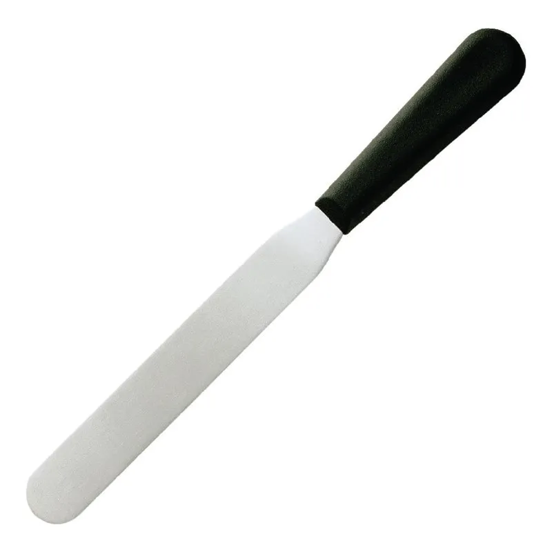 Messer Spatel mit gerader Klinge aus Edelstahl - 20,5 cm