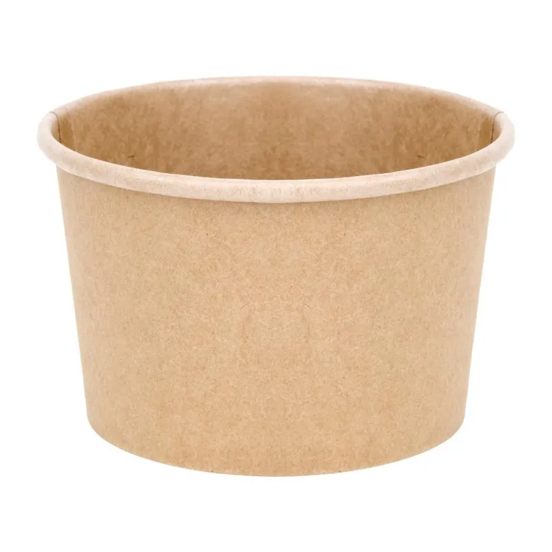 Pots À Soupe Compostables En Pla - 98 Mm - 34 Cl - Lot De 500