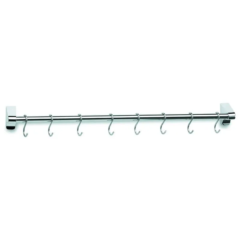 Wandgarderobe mit Mehrzweck - 8 Haken - 600 mm