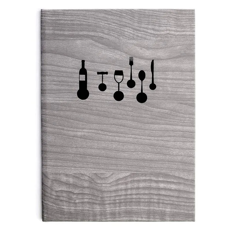 Speisekartenhalter Cassat aus Leder - A5
