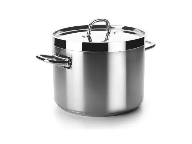 Professioneller flacher Topf mit Deckel - Chef Luxe - ø 36 cm - 21,8 L