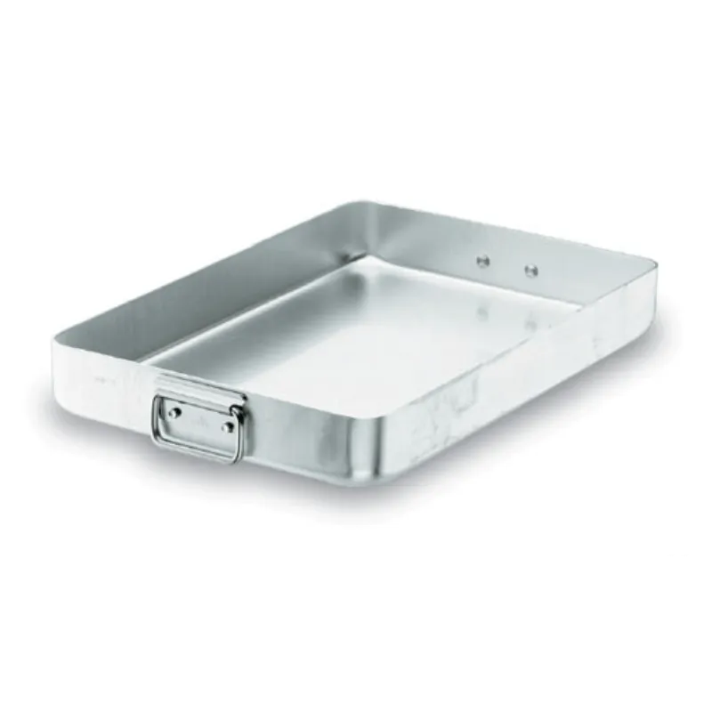 Professionelle Bratpfanne mit abgesenktem Griff - Chef-Aluminio - 60 x 40 cm