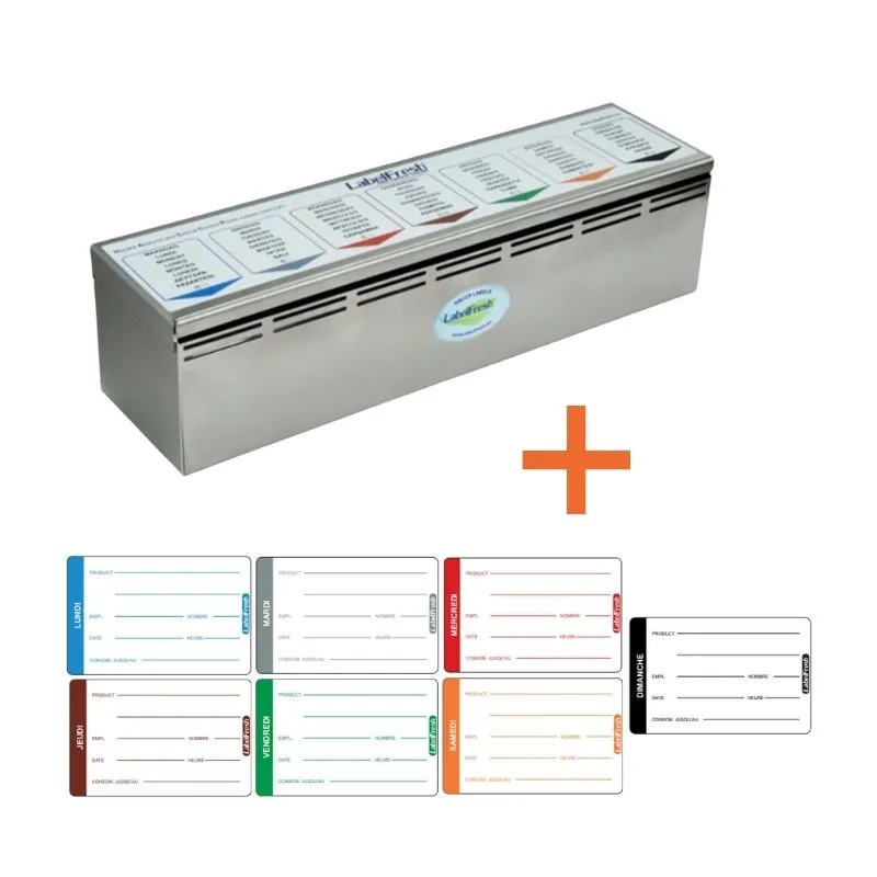 Box und Etiketten für das Starter Kit Pro.