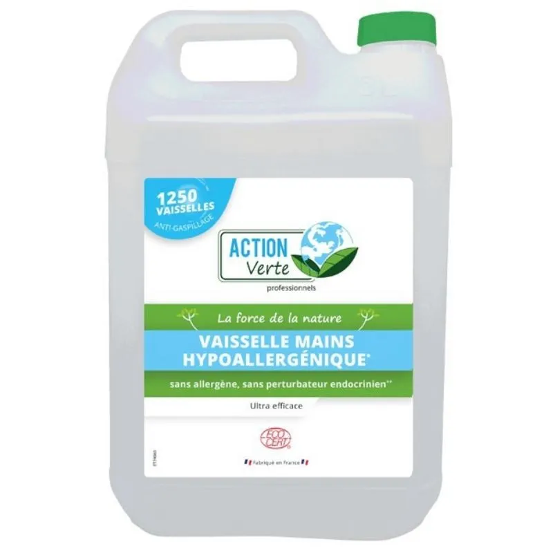 Klassisches hypoallergenes Geschirrspülmittel - 5 L
