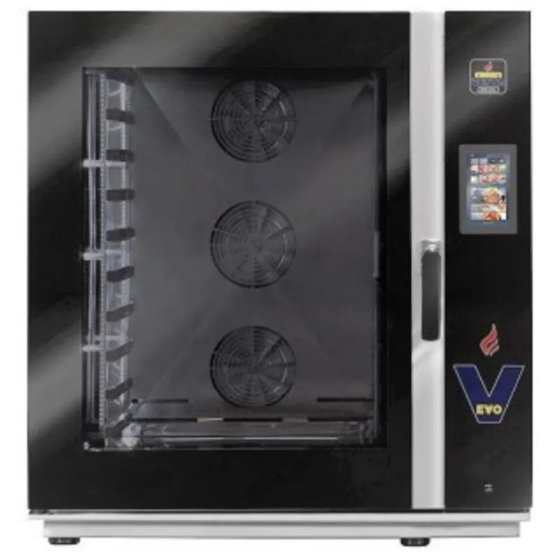 Vier Professionnel Evo mit Umluft und Touchscreen - 10 Ebenen 600 x 400