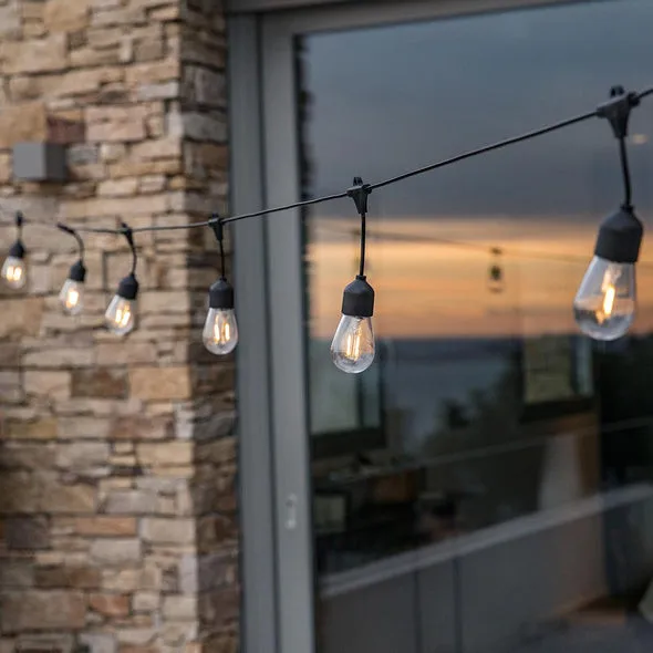 Solar-Lichterkette mit Glühfaden 6,5 m - Mafy Solar