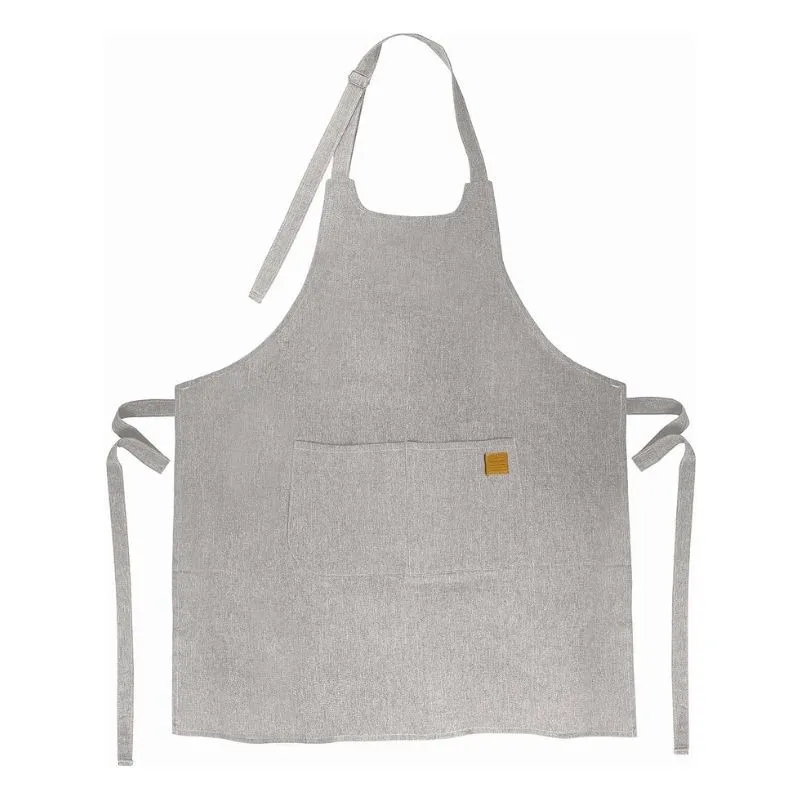 Küchenschürze Unisex - Marmorgrau - 68 x 83 cm