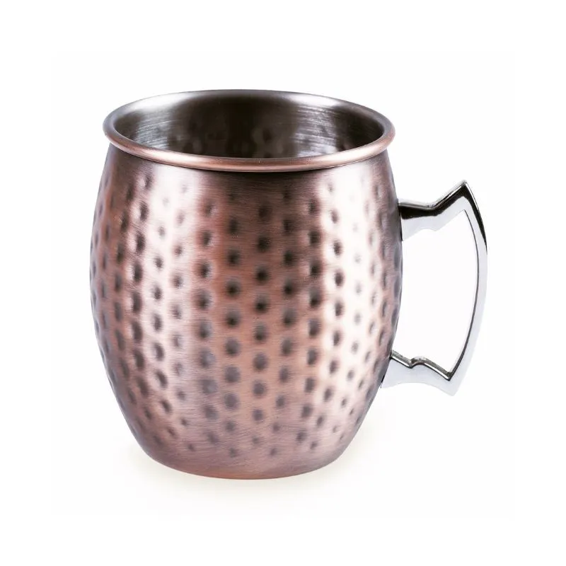 Moscow Mule Becher aus Edelstahl – Ø 90 mm – 550 ml