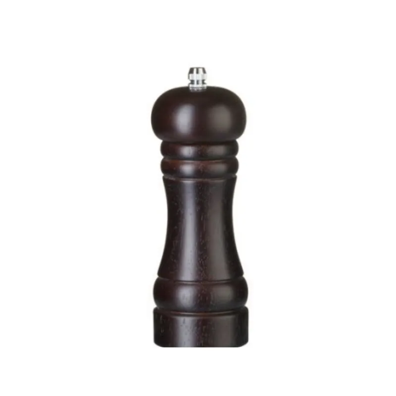 Dunkle Holz-Salzmühle - H 165 mm