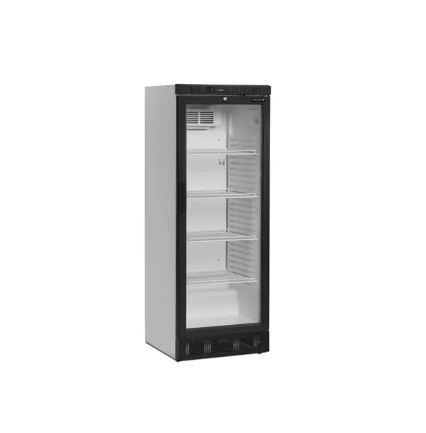 Getränkekühlschrank mit Glastür Weiß - 260 L