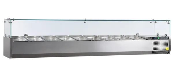 Saladette zum Aufstellen - Statisch - 10 GN 1/4 - 52 L