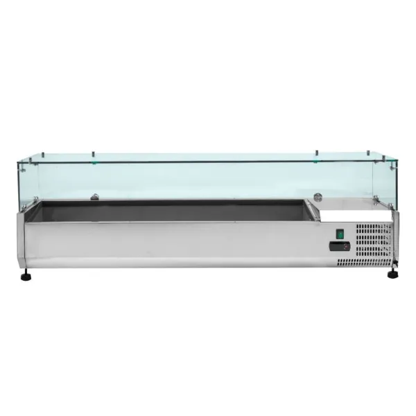 Saladette Kühlvitrine zum Aufstellen - 5 x GN 1/3 + 1 x GN 1/2