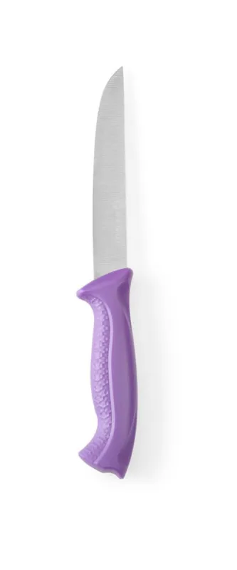 Messer zum Schneiden mit violettem Griff - Klinge 15 cm