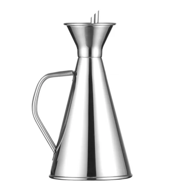 Ölkanne aus Edelstahl - 0,3 L