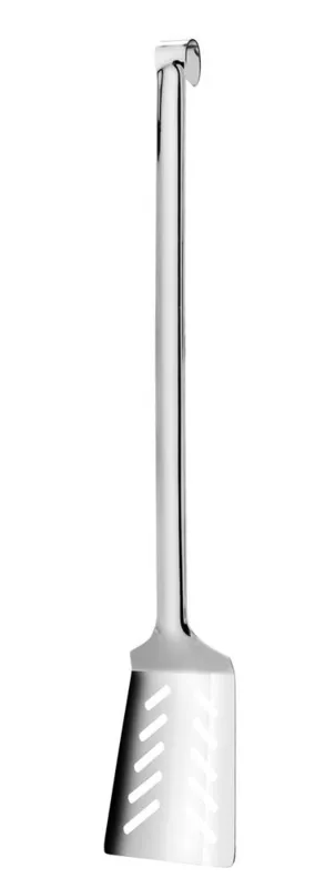 Spatel mit Edelstahlschlitzen - 34 cm