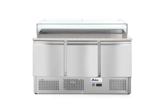 Kühlvorbereitungstheke für Pizzen oder Salate - 380 L