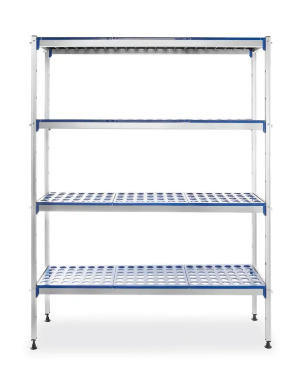 Regal aus Aluminium