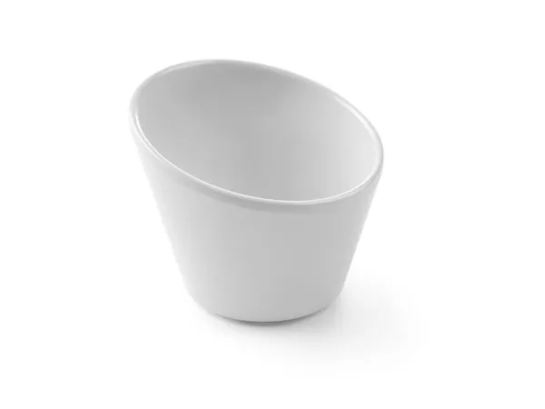 Geneigter Schüssel aus Melamin - 97 x 97 mm