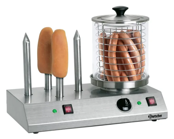 Hot-Dog-Maschine - 4 Toasts
