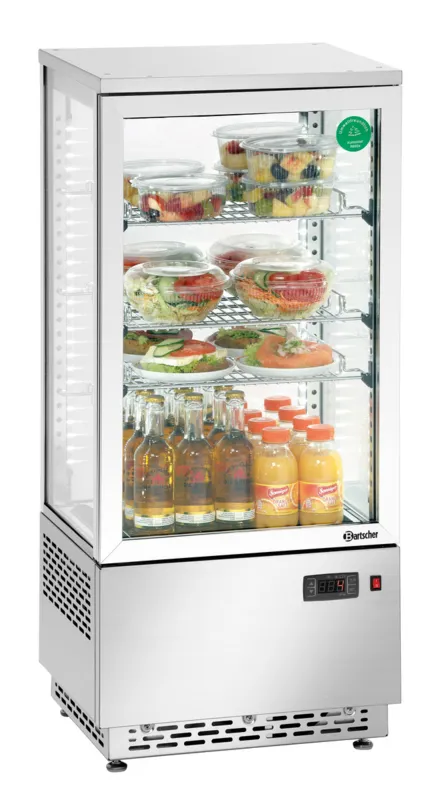 Mini Kühlschrank - 78 L Edelstahl