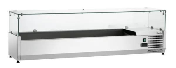 Saladette zum Aufstellen - 5 x GN 1/3 + 1 x GN 1/2