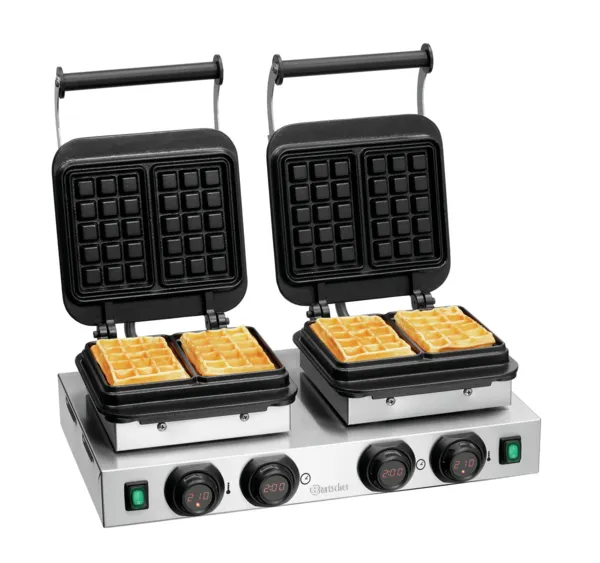 Doppel-Waffeleisen - Brüsseler Waffel