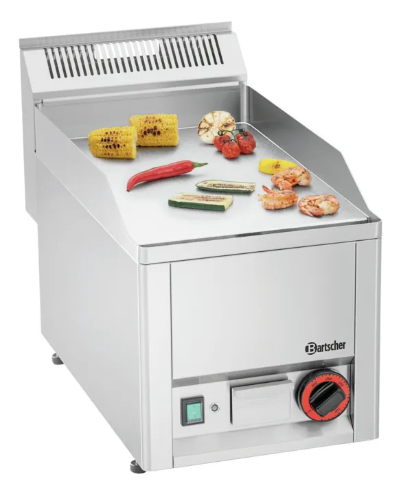Elektrischer Tischgrill - Glatte Platte