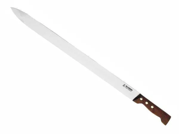 Couteau à kebab lame 50 cm inox manche palissandre