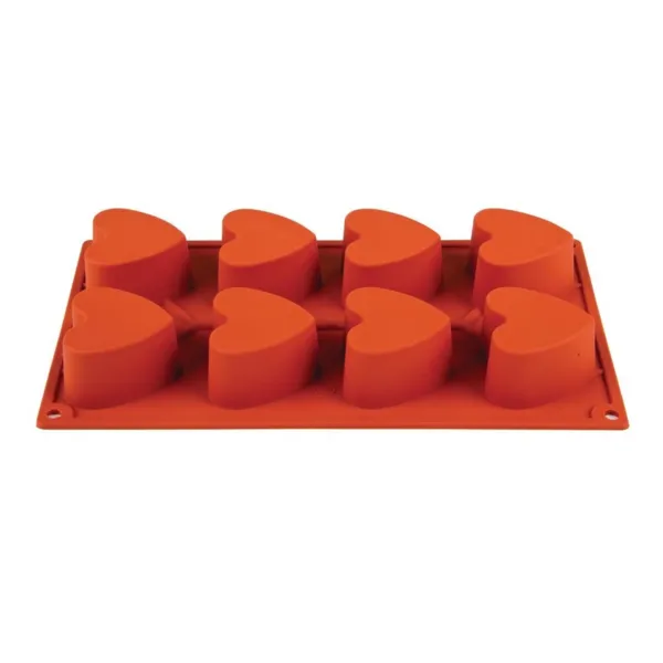 Silikon-Antihaft-Herzform-Schimmel - Ø 35 mm